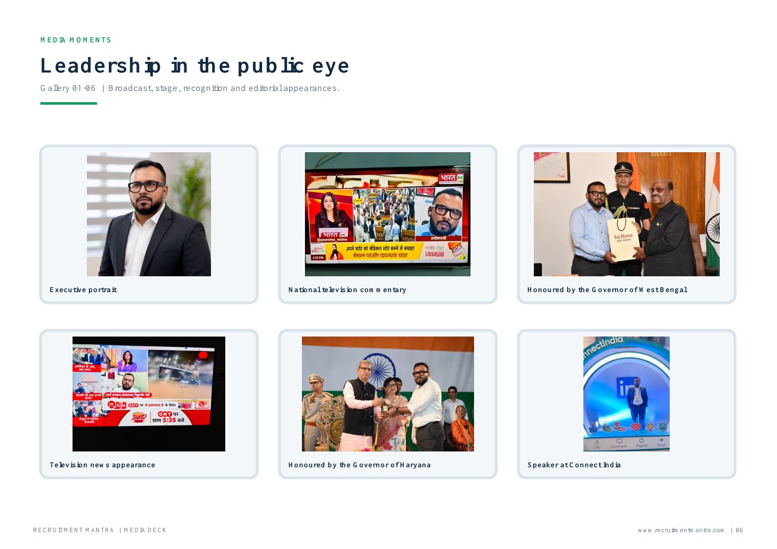 Arghya Sarkar and Recruitment Mantra media moments gallery 01-06