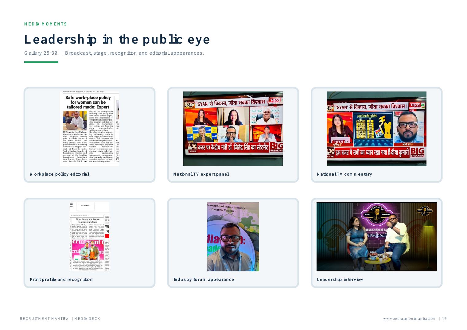 Arghya Sarkar and Recruitment Mantra media moments gallery 25-30