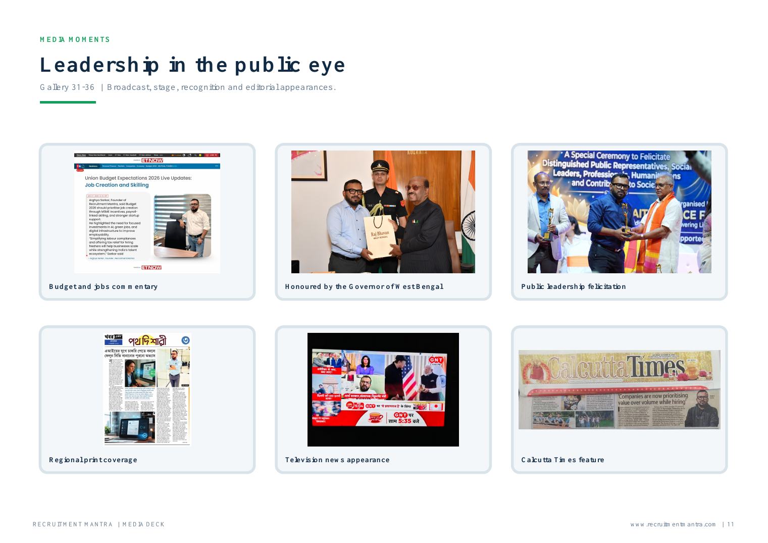 Arghya Sarkar and Recruitment Mantra media moments gallery 31-36